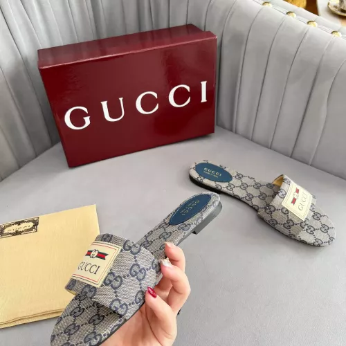 Cheap Gucci Slippers For Women #1374265 Replica Wholesale [$82.00 USD] [ITEM#1374265] on Replica Gucci Slippers