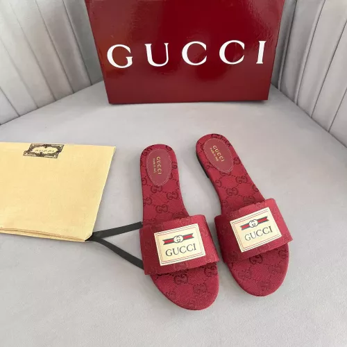 Cheap Gucci Slippers For Women #1374267 Replica Wholesale [$82.00 USD] [ITEM#1374267] on Replica Gucci Slippers