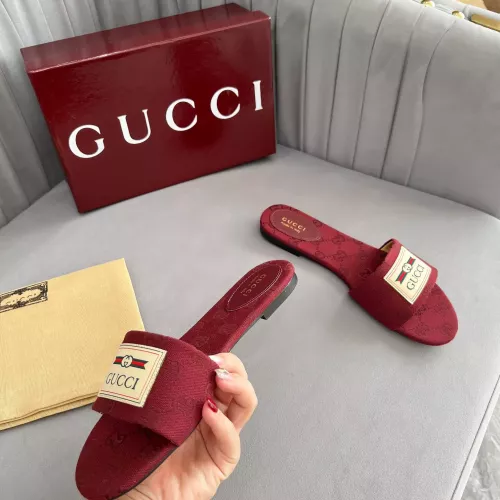 Cheap Gucci Slippers For Women #1374267 Replica Wholesale [$82.00 USD] [ITEM#1374267] on Replica Gucci Slippers
