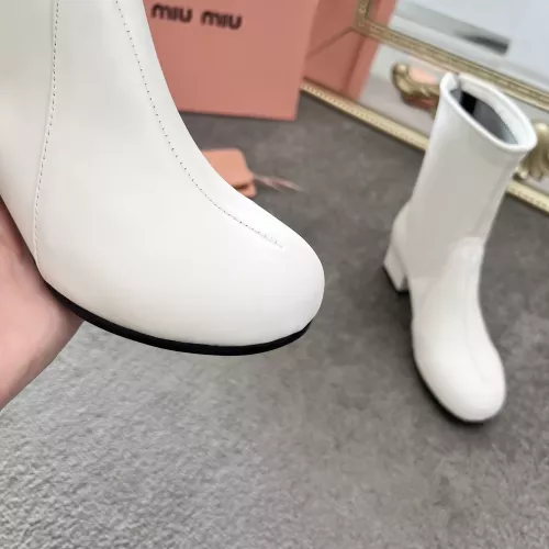 Cheap MIU MIU Boots For Women #1374297 Replica Wholesale [$100.00 USD] [ITEM#1374297] on Replica MIU MIU Boots