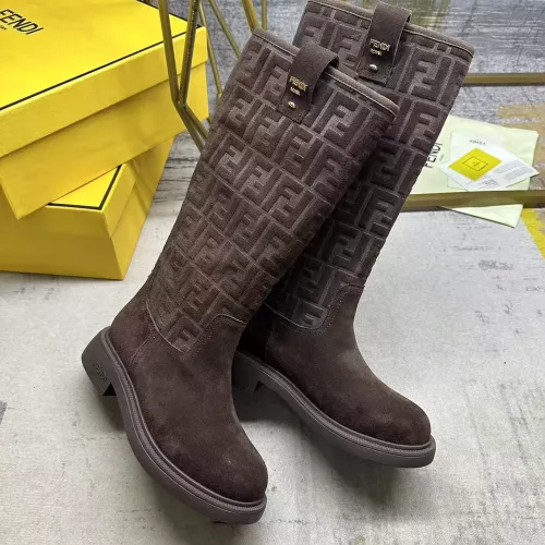 Cheap Fendi Fashion Boots For Women #1374300 Replica Wholesale [$125.00 USD] [ITEM#1374300] on Replica Fendi Fashion Boots
