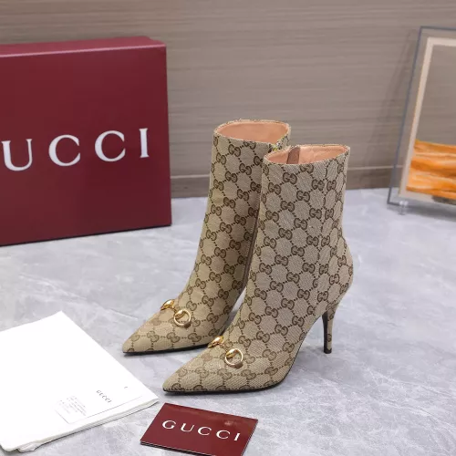 Cheap Gucci Boots For Women #1374313 Replica Wholesale [$135.00 USD] [ITEM#1374313] on Replica Gucci Boots