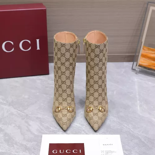 Cheap Gucci Boots For Women #1374313 Replica Wholesale [$135.00 USD] [ITEM#1374313] on Replica Gucci Boots