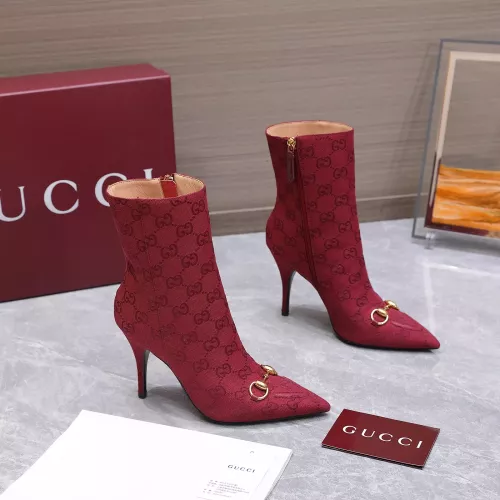 Cheap Gucci Boots For Women #1374315 Replica Wholesale [$135.00 USD] [ITEM#1374315] on Replica Gucci Boots