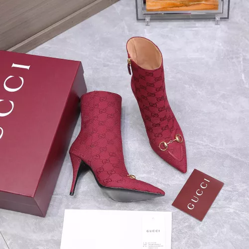 Cheap Gucci Boots For Women #1374315 Replica Wholesale [$135.00 USD] [ITEM#1374315] on Replica Gucci Boots
