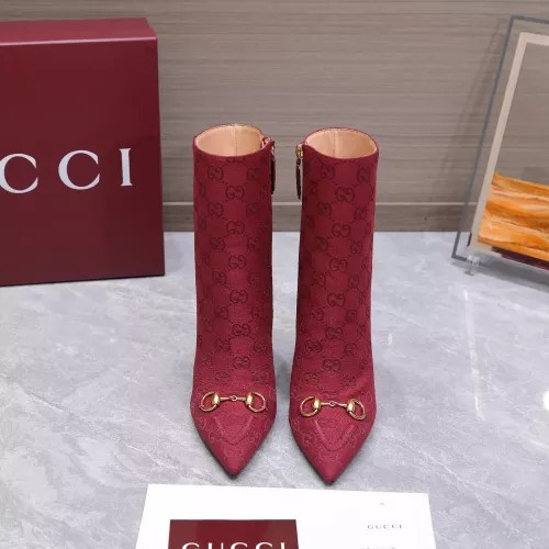 Cheap Gucci Boots For Women #1374315 Replica Wholesale [$135.00 USD] [ITEM#1374315] on Replica Gucci Boots