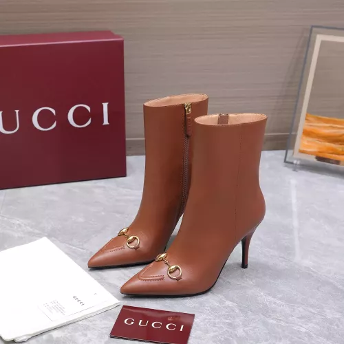Cheap Gucci Boots For Women #1374316 Replica Wholesale [$135.00 USD] [ITEM#1374316] on Replica Gucci Boots