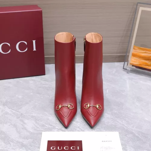 Cheap Gucci Boots For Women #1374317 Replica Wholesale [$135.00 USD] [ITEM#1374317] on Replica Gucci Boots