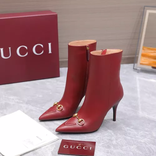Cheap Gucci Boots For Women #1374317 Replica Wholesale [$135.00 USD] [ITEM#1374317] on Replica Gucci Boots