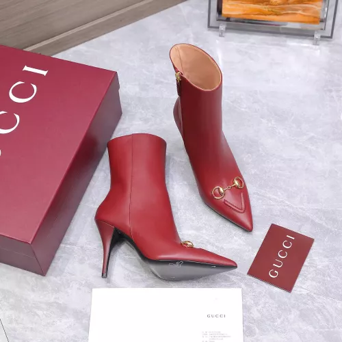 Cheap Gucci Boots For Women #1374317 Replica Wholesale [$135.00 USD] [ITEM#1374317] on Replica Gucci Boots