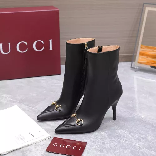 Cheap Gucci Boots For Women #1374318 Replica Wholesale [$135.00 USD] [ITEM#1374318] on Replica Gucci Boots