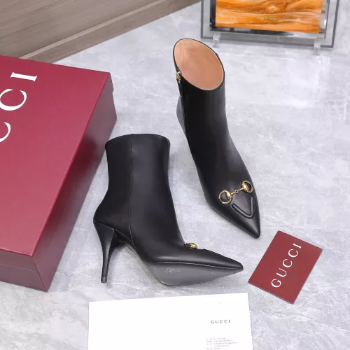 Cheap Gucci Boots For Women #1374318 Replica Wholesale [$135.00 USD] [ITEM#1374318] on Replica Gucci Boots