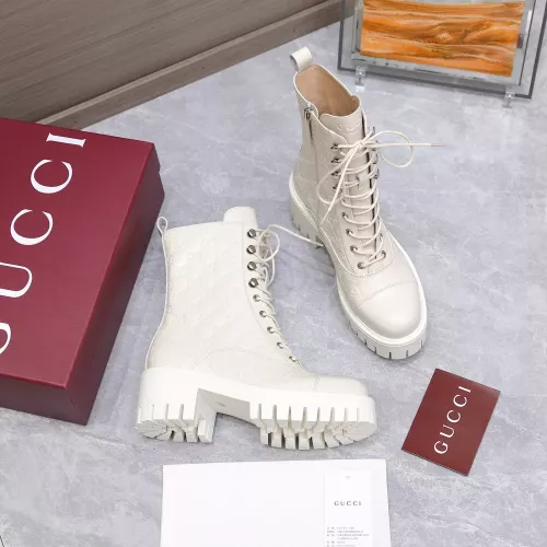 Cheap Gucci Boots For Women #1374319 Replica Wholesale [$155.00 USD] [ITEM#1374319] on Replica Gucci Boots