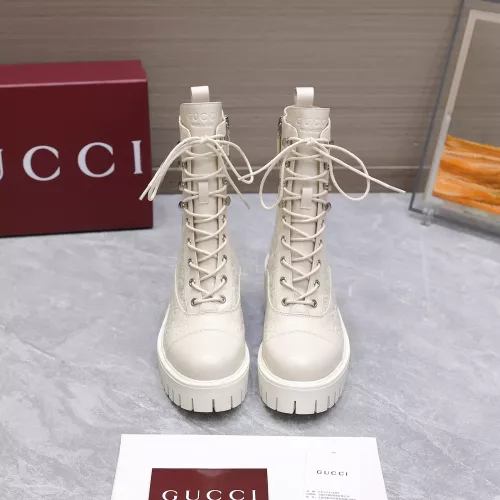 Cheap Gucci Boots For Women #1374319 Replica Wholesale [$155.00 USD] [ITEM#1374319] on Replica Gucci Boots