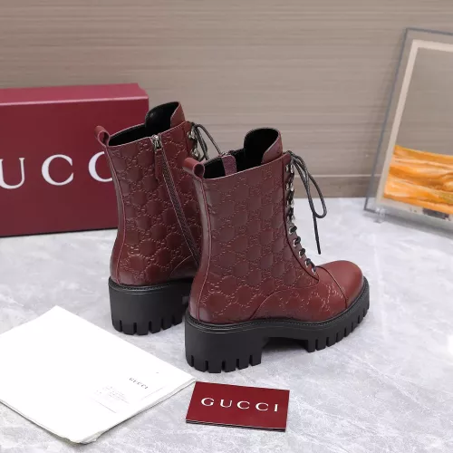 Cheap Gucci Boots For Women #1374320 Replica Wholesale [$155.00 USD] [ITEM#1374320] on Replica Gucci Boots