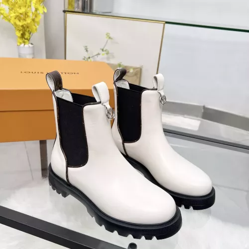Cheap Louis Vuitton Boots For Women #1374323 Replica Wholesale [$98.00 USD] [ITEM#1374323] on Replica Louis Vuitton Boots
