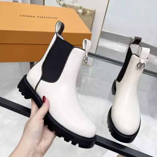 Cheap Louis Vuitton Boots For Women #1374323 Replica Wholesale [$98.00 USD] [ITEM#1374323] on Replica Louis Vuitton Boots