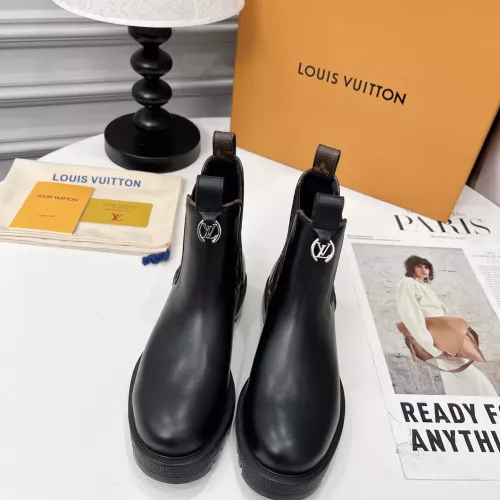 Cheap Louis Vuitton Boots For Women #1374325 Replica Wholesale [$98.00 USD] [ITEM#1374325] on Replica Louis Vuitton Boots