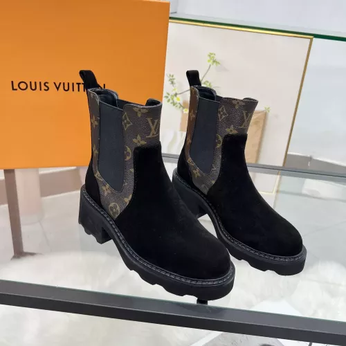 Cheap Louis Vuitton Boots For Women #1374326 Replica Wholesale [$98.00 USD] [ITEM#1374326] on Replica Louis Vuitton Boots