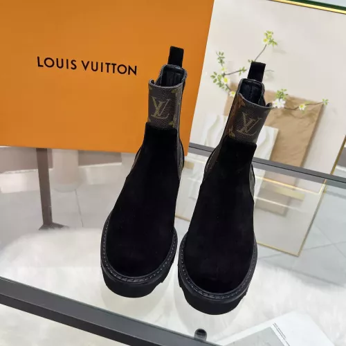 Cheap Louis Vuitton Boots For Women #1374326 Replica Wholesale [$98.00 USD] [ITEM#1374326] on Replica Louis Vuitton Boots