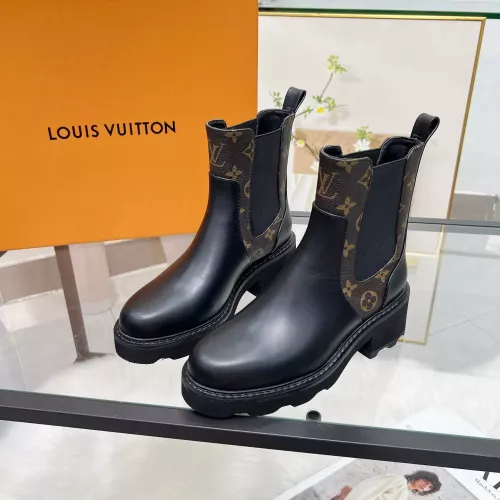 Cheap Louis Vuitton Boots For Women #1374327 Replica Wholesale [$98.00 USD] [ITEM#1374327] on Replica Louis Vuitton Boots