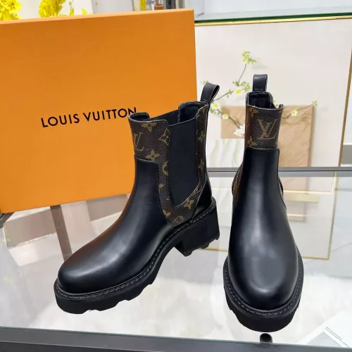 Cheap Louis Vuitton Boots For Women #1374327 Replica Wholesale [$98.00 USD] [ITEM#1374327] on Replica Louis Vuitton Boots