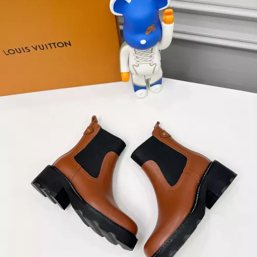 Cheap Louis Vuitton Boots For Women #1374328 Replica Wholesale [$100.00 USD] [ITEM#1374328] on Replica Louis Vuitton Boots