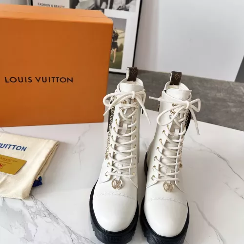 Cheap Louis Vuitton Boots For Women #1374332 Replica Wholesale [$108.00 USD] [ITEM#1374332] on Replica Louis Vuitton Boots