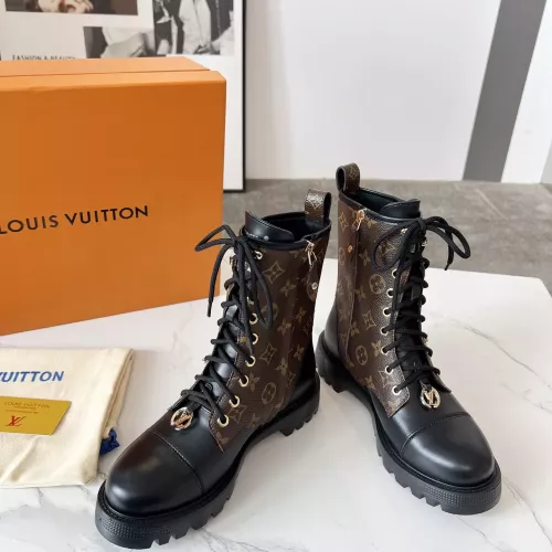 Cheap Louis Vuitton Boots For Women #1374333 Replica Wholesale [$108.00 USD] [ITEM#1374333] on Replica Louis Vuitton Boots