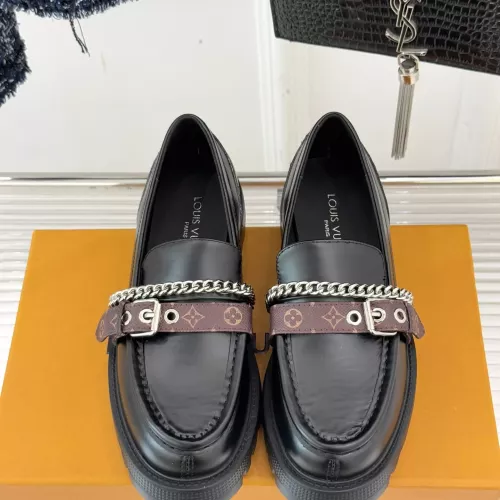 Cheap Louis Vuitton LV Oxfords Shoes For Women #1374336 Replica Wholesale [$125.00 USD] [ITEM#1374336] on Replica Louis Vuitton LV Oxfords Shoes
