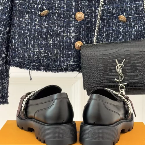Cheap Louis Vuitton LV Oxfords Shoes For Women #1374336 Replica Wholesale [$125.00 USD] [ITEM#1374336] on Replica Louis Vuitton LV Oxfords Shoes