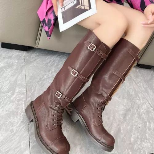 Cheap MIU MIU Boots For Women #1374338 Replica Wholesale [$162.00 USD] [ITEM#1374338] on Replica MIU MIU Boots