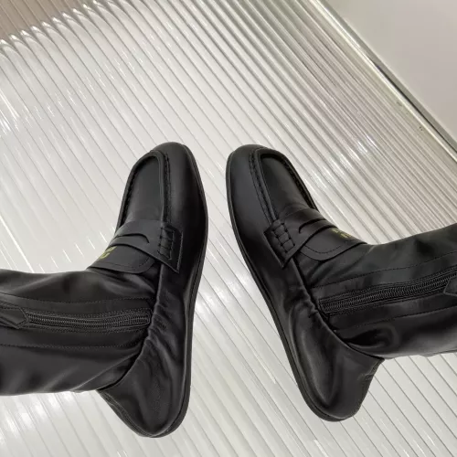 Cheap MIU MIU Boots For Women #1374342 Replica Wholesale [$122.00 USD] [ITEM#1374342] on Replica MIU MIU Boots