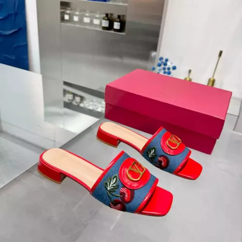 Cheap Valentino Slippers For Women #1374347 Replica Wholesale [$96.00 USD] [ITEM#1374347] on Replica Valentino Slippers