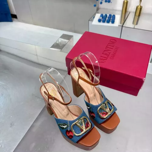 Cheap Valentino Sandal For Women #1374351 Replica Wholesale [$118.00 USD] [ITEM#1374351] on Replica Valentino Sandal