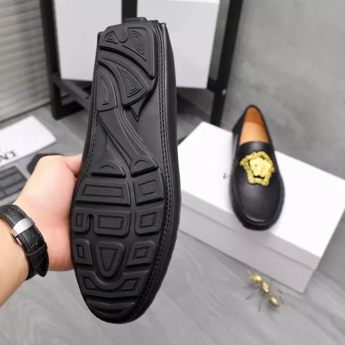 Cheap Versace Leather Shoes For Men #1374470 Replica Wholesale [$80.00 USD] [ITEM#1374470] on Replica Versace Leather Shoes