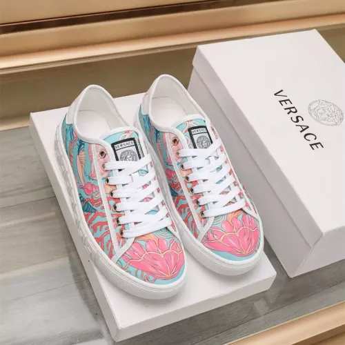 Cheap Versace Casual Shoes For Men #1374472 Replica Wholesale [$88.00 USD] [ITEM#1374472] on Replica Versace Casual Shoes