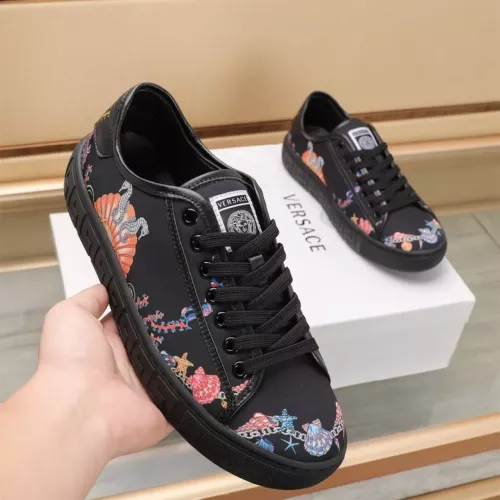 Cheap Versace Casual Shoes For Men #1374473 Replica Wholesale [$88.00 USD] [ITEM#1374473] on Replica Versace Casual Shoes