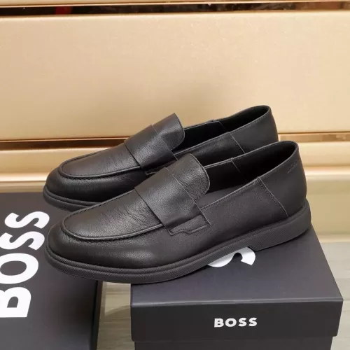 Cheap Boss Leather Shoes For Men #1374479 Replica Wholesale [$96.00 USD] [ITEM#1374479] on Replica Boss Leather Shoes