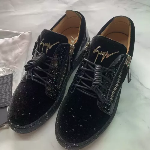 Cheap Giuseppe Zanotti Casual Shoes For Men #1374484 Replica Wholesale [$98.00 USD] [ITEM#1374484] on Replica Giuseppe Zanotti Casual Shoes