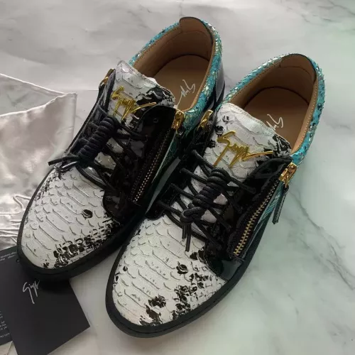 Cheap Giuseppe Zanotti Casual Shoes For Men #1374488 Replica Wholesale [$98.00 USD] [ITEM#1374488] on Replica Giuseppe Zanotti Casual Shoes