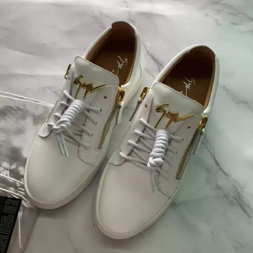 Cheap Giuseppe Zanotti Casual Shoes For Men #1374490 Replica Wholesale [$85.00 USD] [ITEM#1374490] on Replica Giuseppe Zanotti Casual Shoes