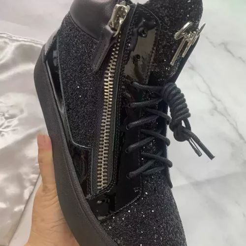 Cheap Giuseppe Zanotti High Tops Shoes For Women #1374493 Replica Wholesale [$98.00 USD] [ITEM#1374493] on Replica Giuseppe Zanotti High Tops Shoes