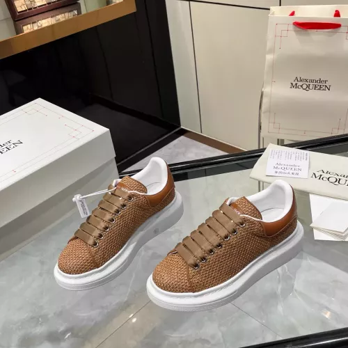 Cheap Alexander McQueen Casual Shoes For Men #1374498 Replica Wholesale [$88.00 USD] [ITEM#1374498] on Replica Alexander McQueen Casual Shoes