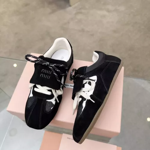 Cheap MIU MIU Casual Shoes For Women #1374522 Replica Wholesale [$88.00 USD] [ITEM#1374522] on Replica MIU MIU Casual Shoes