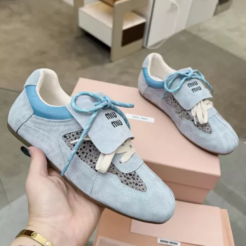 Cheap MIU MIU Casual Shoes For Women #1374523 Replica Wholesale [$88.00 USD] [ITEM#1374523] on Replica MIU MIU Casual Shoes