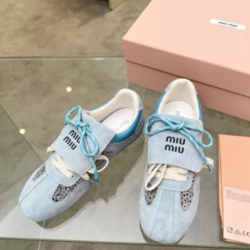 Cheap MIU MIU Casual Shoes For Women #1374523 Replica Wholesale [$88.00 USD] [ITEM#1374523] on Replica MIU MIU Casual Shoes