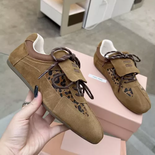 Cheap MIU MIU Casual Shoes For Women #1374524 Replica Wholesale [$88.00 USD] [ITEM#1374524] on Replica MIU MIU Casual Shoes