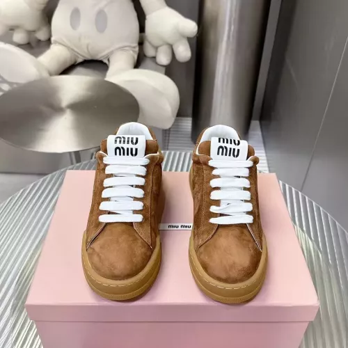 Cheap MIU MIU Casual Shoes For Women #1374525 Replica Wholesale [$98.00 USD] [ITEM#1374525] on Replica MIU MIU Casual Shoes
