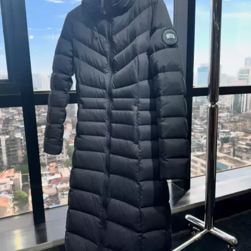 Cheap Canada Goose Down Feather Coat Long Sleeved For Women #1374526 Replica Wholesale [$314.05 USD] [ITEM#1374526] on Replica Canada Goose Down Feather Coat